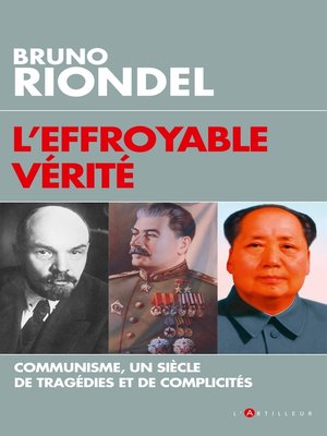 cover image of L'effroyable vérité